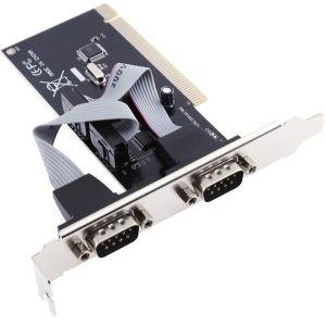 کارت PCI به ۲ پورت ۹ پین سریال (COM) رویال مدل RP-232